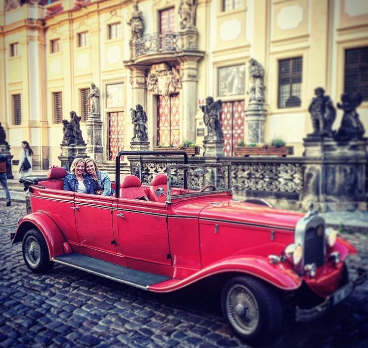 private tour, Prague, Czech Republic, historical car, sightseeing, meet locals, europe journey